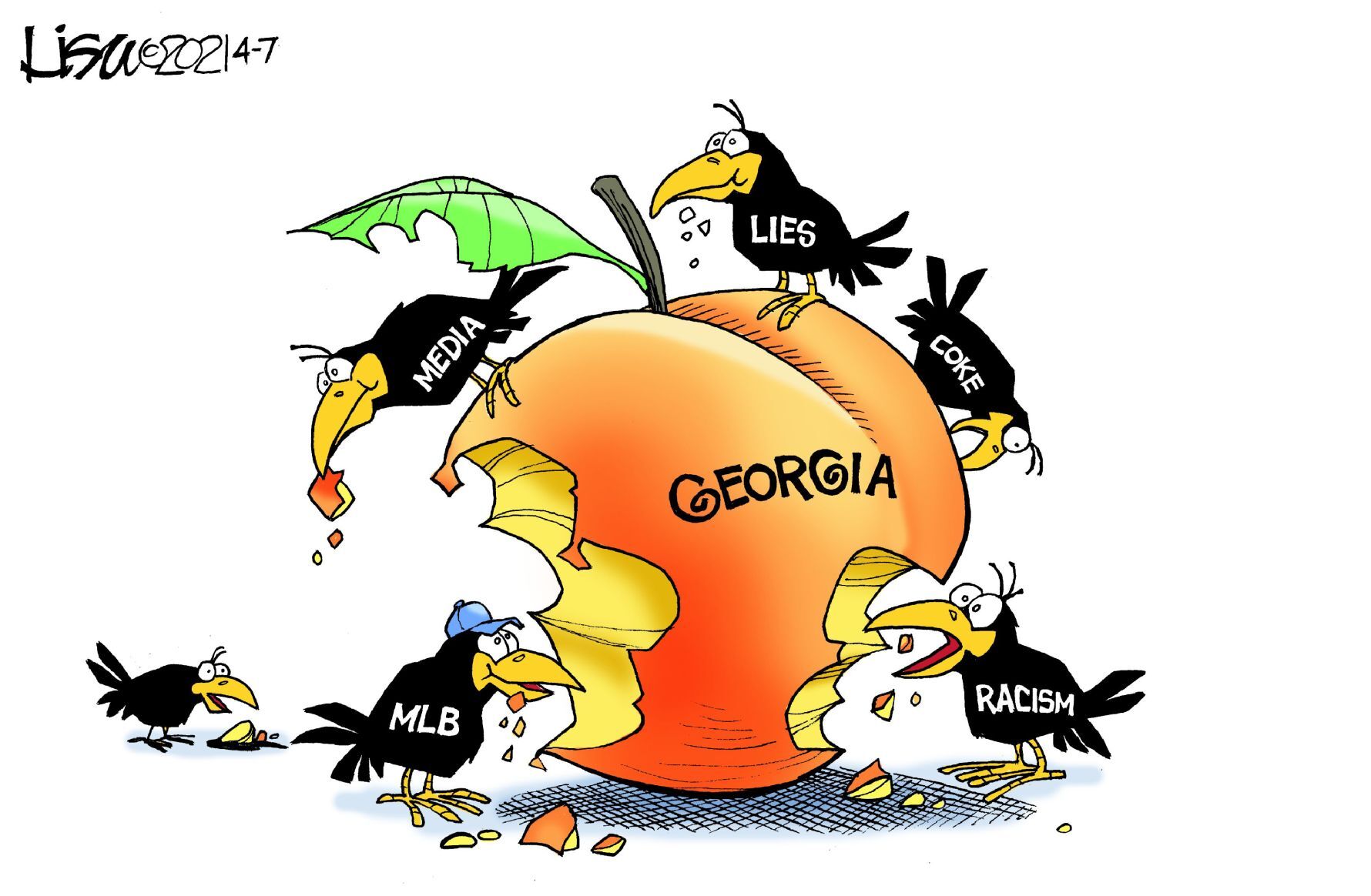 Lisa Benson cartoon